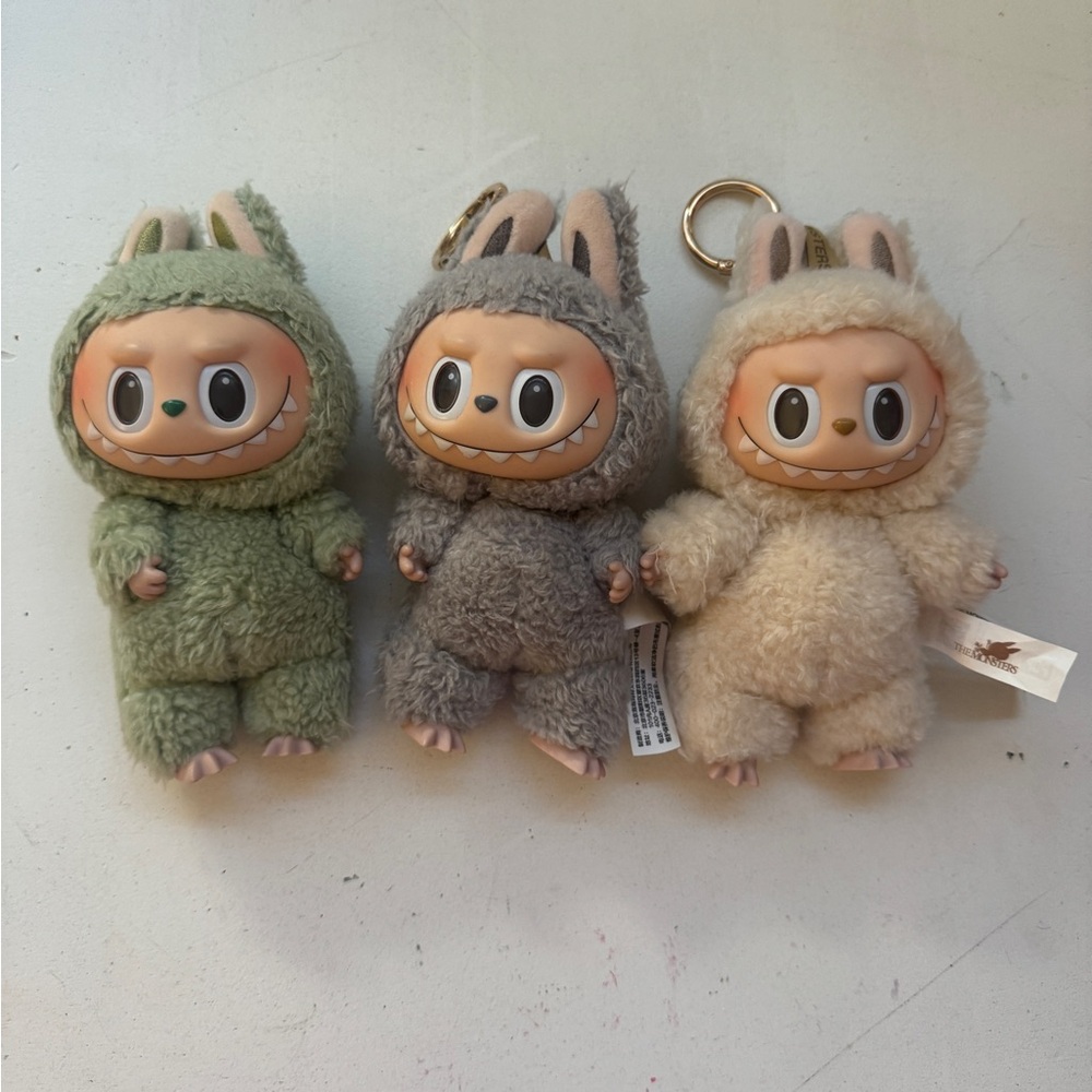 Set of 3 Labubus